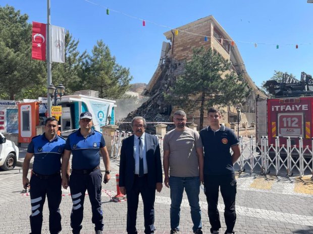 Avanos Eski Hükümet Konağında Yıkım Çalışmaları Başladı