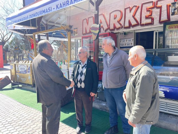 PAZAR GÜNÜ SAHADA İŞ KONTROLÜ VE VATANDAŞLARLA GÖNÜL SOHBETİ