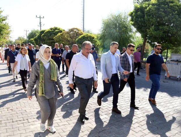 3-9 Eylül Halk Sağlığı Haftası münasebetiyle düzenlenen “Sağlık İçin Hareket et ” yürüyüş etkinliği gerçekleştirildi.