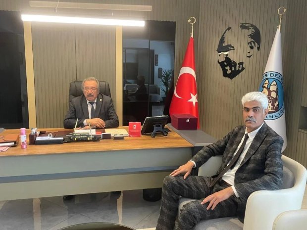 Çat Belediye Başkanı Sn. Zübeyir Kalay Başkanımızı Ziyaret Etti