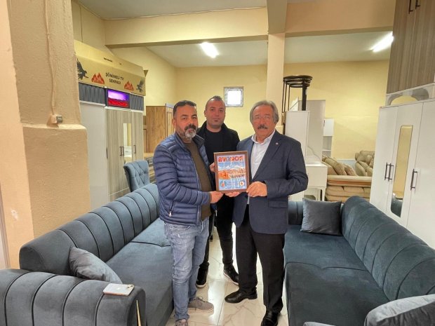 Belediye Başkanımız Sn. Mustafa Kenan Sarıtaş, ilçemizde yeni açılan İnegöl Mobilya adlı işyerini ziyaret ederek, hayırlı olsun dileklerini iletti.