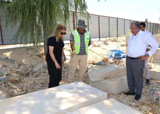 Nevşehir Milletvekilimiz Sn. Prof. Dr. Filiz Kılıç ile birlikte restorasyon çalışmaları devam eden Tarihi Taş Köprü’müzün çalışmalarını yerinde inceledik.