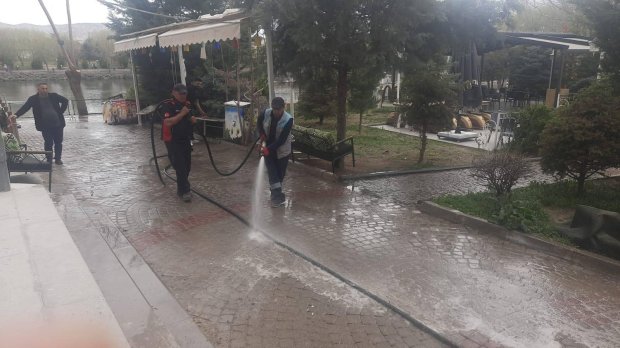 Ramazan Bayramı Öncesi Avanos'un Genelinde Temizlik Çalışması Gerçekleştirildi.