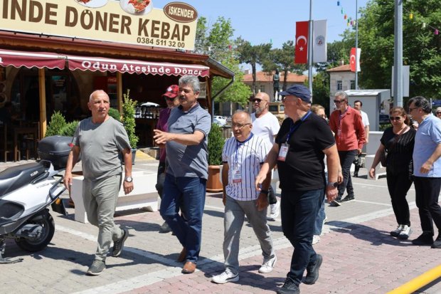 Türkiye Gazeteciler Konfederasyonu 28. Başkanlar Kurulu Toplantısı için Nevşehir’de bulunan Türkiye Gazeteciler Konfederasyonu Heyeti Belediyemizi Ziyaret Etti