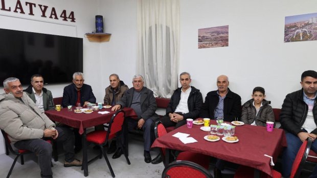 Belediye Başkanımız Sayın Mustafa Kenan Sarıtaş, Ramazan Bayramı dolayısıyla Malatyalılar Yardımlaşma ve Dayanışma Derneği’ni ziyaret ederek dernek üyeleriyle bayramlaştı.