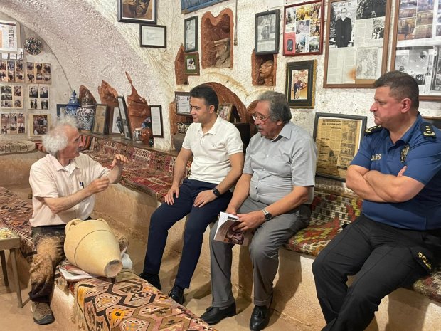 Nevşehir Kültür Yolu Festivali öncesinde, Avanos Kaymakamımız Sayın Osman Bilici ve Belediye Başkanımız Sayın Mustafa Kenan Sarıtaş, festival etkinliklerinin gerçekleştirileceği alanlarda saha incelemelerinde bulundular.