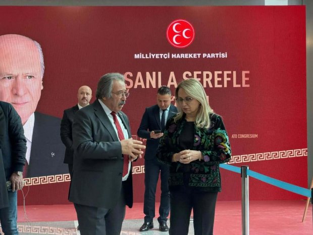 BELEDİYE BAŞKANIMIZ MHP’NİN 57. KURULUŞ YIL DÖNÜMÜ PROGRAMINA KATILDI