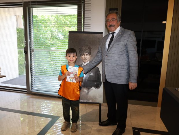 Kapadokya Anaokulu Öğrencileri Belediye Başkanımız Sn. Mustafa Kenan Sarıtaş’ı Ziyaret Etti