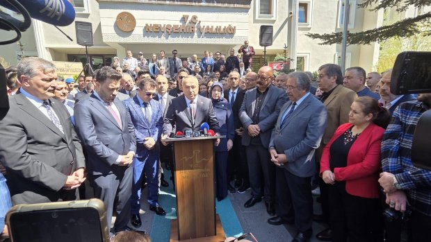 EMNİYET GENEL MÜDÜRLÜĞÜ GÖREVİNE ATANAN NEVŞEHİR VALİMİZ SAYIN ALİ FİDAN İÇİN UĞURLAMA PROGRAMI DÜZENLENDİ