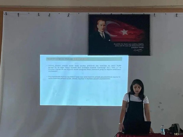 Belediye Başkanımız Mustafa Kenan Sarıtaş Seferoğlu Elektrik A.Ş. tarafından Alaaddin mahallesinde kurulacak olan Güneş Enerji Santralinin ÇED toplantısına katıldı.