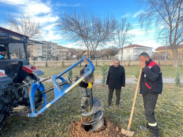 AĞAÇ DİKİM ÇALIŞMALARIMIZ DEVAM EDİYOR