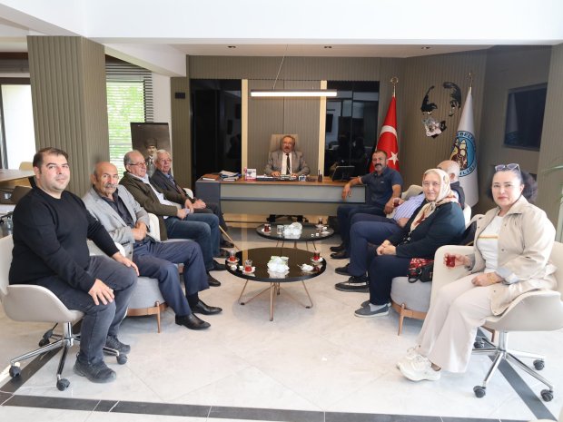 Belediye Başkanımız Sn. Mustafa Kenan Sarıtaş'a Hayırlı Olsun Ziyaretleri Devam Ediyor