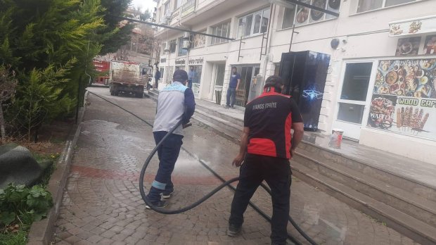 Ramazan Bayramı Öncesi Avanos'un Genelinde Temizlik Çalışması Gerçekleştirildi.