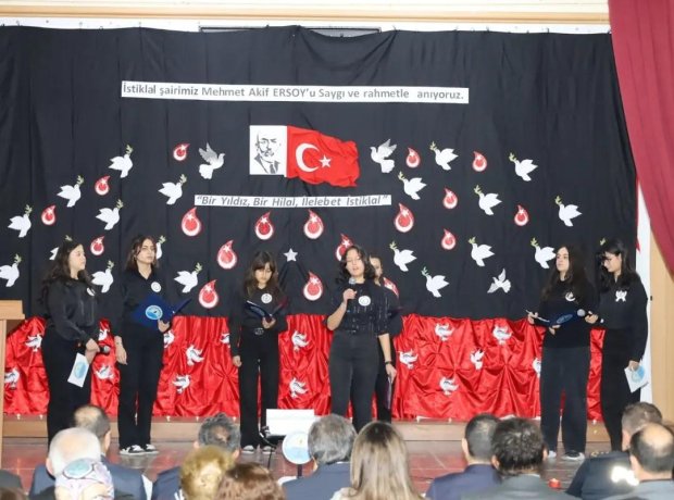 Mehmet Akif Ersoy Anma Haftası etkinliği düzenlendi.