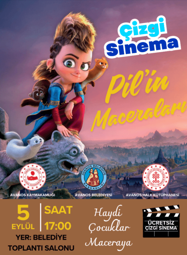 "Pil’in Maceraları" çocuk animasyon filmi, gösterime sunulacaktır.