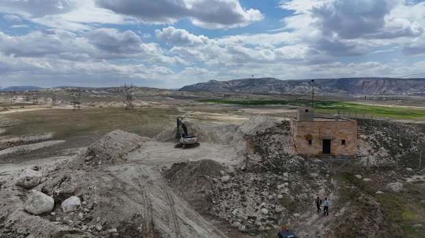 AVANOS’A 1800 METREKÜPLÜK YENİ İÇME SUYU DEPOSU