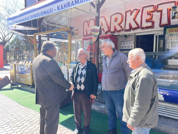 PAZAR GÜNÜ SAHADA İŞ KONTROLÜ VE VATANDAŞLARLA GÖNÜL SOHBETİ