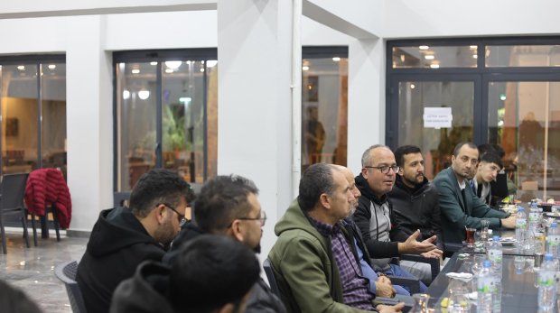 Belediye Başkanımız Sayın Mustafa Kenan Sarıtaş, Kapadokya Avanos Spor Kulübü yönetimi ve futbolcularıyla belediyemize ait sosyal tesislerde bir araya geldi.