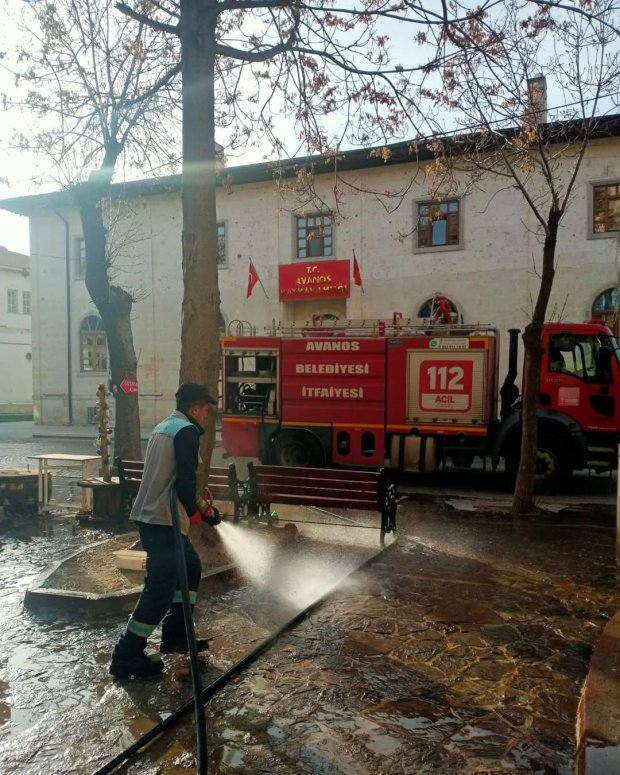 Ramazan Bayramı Öncesi Avanos'un Genelinde Temizlik Çalışması Gerçekleştirildi.