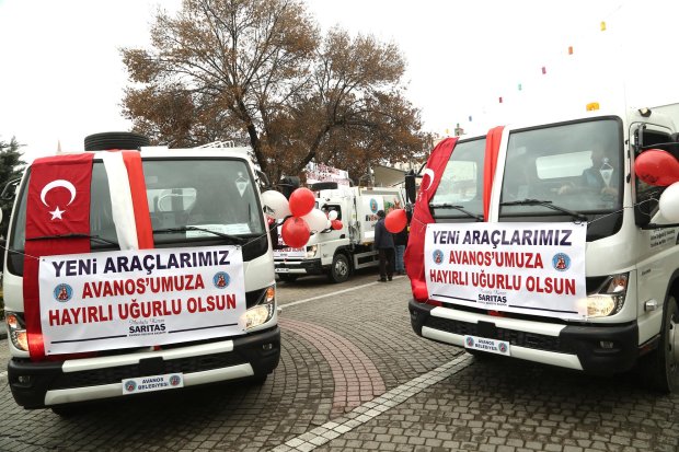 Yeni Hizmet Araçlarımız Avanos'umuza Hayırlı Olsun!