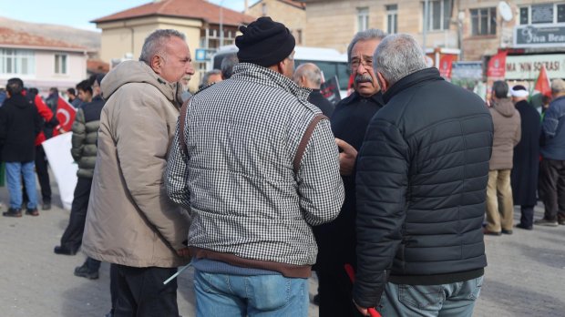 FİLİSTİN’E DESTEK YÜRÜYÜŞÜNDE AVANOS TEK YÜREK OLDU