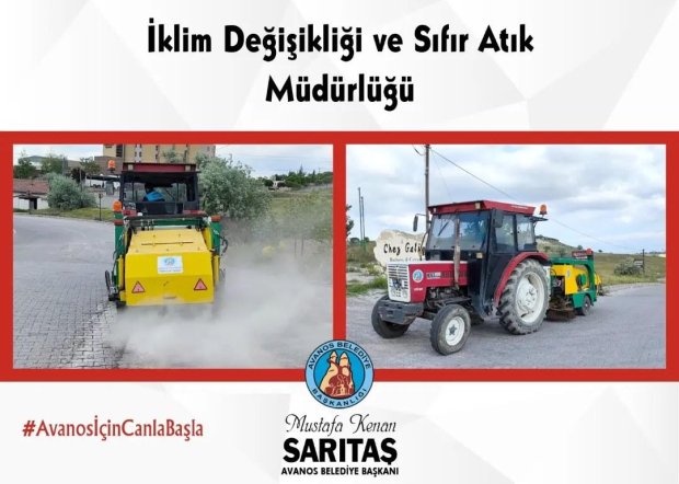 Yağış Sonrası Yollarda Kum Temizliği Yapılıyor