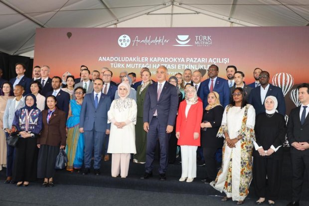 Cumhurbaşkanımız Sayın Recep Tayyip Erdoğan'ın eşi Sayın Emine Erdoğan Hanımefendi ilimize gelerek "Anadoludakiler Kapadokya Pazarı Açılışı ve Türk Mutfağı Haftası Etkinlikleri"ne katıldı.