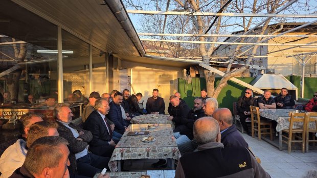 BELEDİYE BAŞKANIMIZ SAYIN MUSTAFA KENAN SARITAŞ ÇAVUŞİN’DE VATANDAŞLARLA BİR ARAYA GELDİ