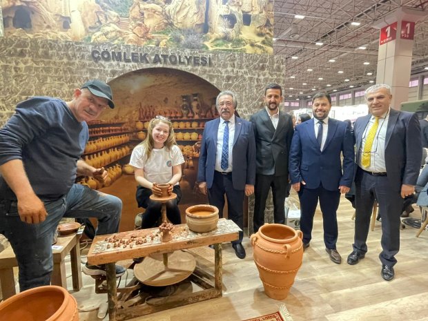 EMITT Turizm Fuarı’nda Avanos Standına Yoğun İlgi