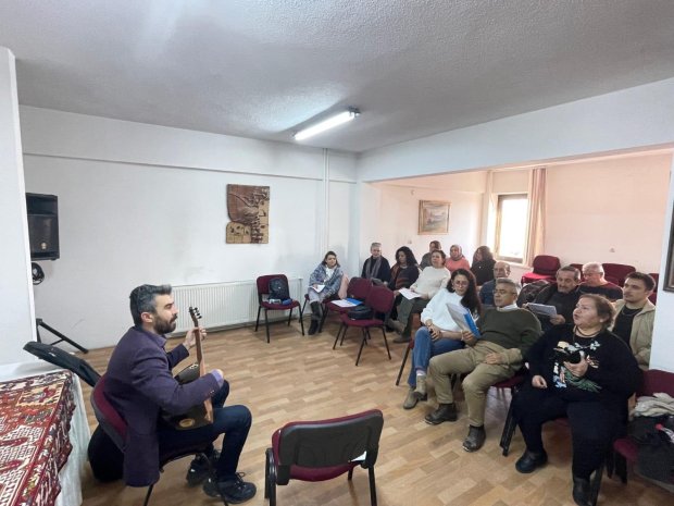 Avanos Belediyesi Türk Halk Müziği Korosu Çalışmalarına Hız Kesmeden Devam Ediyor