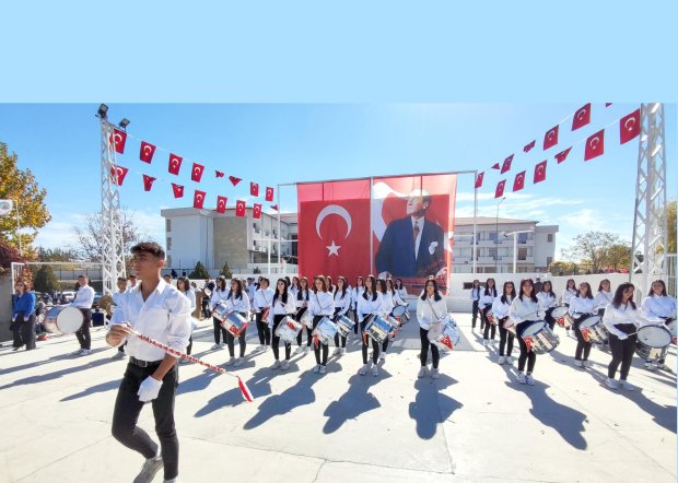 29 Ekim Cumhuriyet Bayramı Avanos'ta coşkuyla kutlandı.