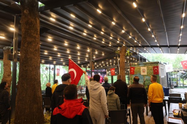 MİLLİ MAÇ HEYECANINI HEMŞEHRİLERİMİZLE BİRLİKTE YAŞADIK