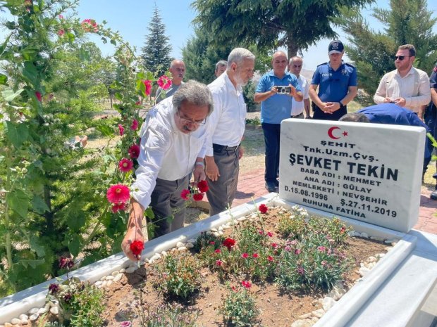 15 Temmuz Demokrasi ve Millî Birlik Günü dolayısıyla ilçemizde şehitlik ziyareti gerçekleştirildi.