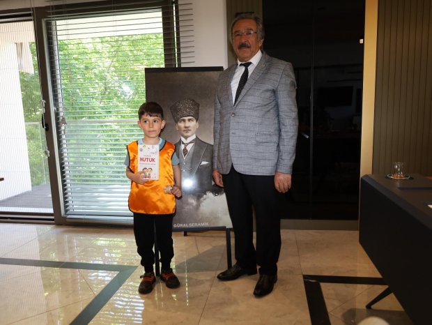 Kapadokya Anaokulu Öğrencileri Belediye Başkanımız Sn. Mustafa Kenan Sarıtaş’ı Ziyaret Etti