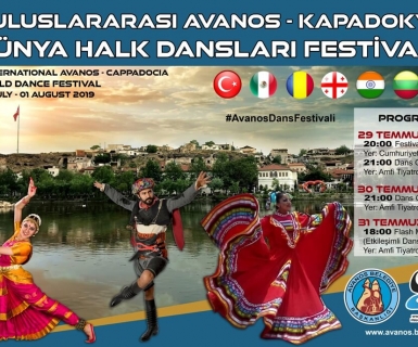 1. Uluslararası Avanos - Kapadokya Dünya Halk Dansları Festivali