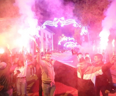 29 Ekim Cumhuriyet Bayramı kutlamaları kapsamında Fener Alayı yürüyüşü gerçekleştirildi.