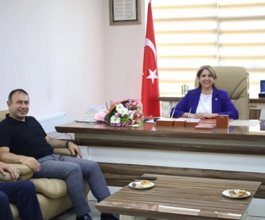 Belediye Başkanımız Celal Alper İBAŞ SMMM Odasını ziyaret etti.