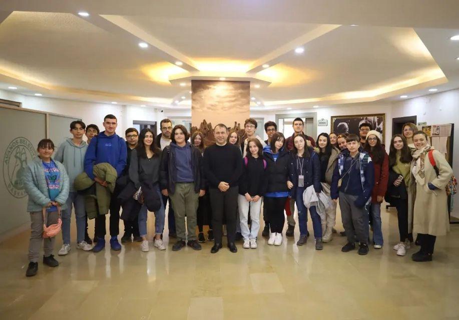 Avanos Anadolu Lisesi ve Robert Koleji Öğrencilerini misafir ettik.