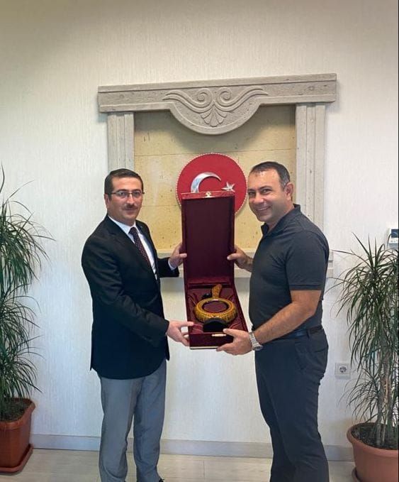 Belediye Başkanımız Celal Alper İbaş Nevşehir Cumhuriyet Başsavcısı İsmet Çınar'ı Ziyaret Etti.